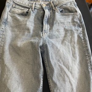 Garage wide bottom jeans